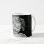Mug Impression de l'ange triste Cherub (Devant droit)