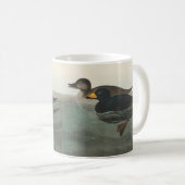 Mug Impression de Macreuse noire d'Audubon : Canard cô (Devant droit)