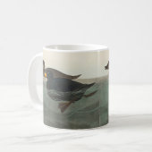 Mug Impression de Macreuse noire d'Audubon : Canard cô (Devant gauche)
