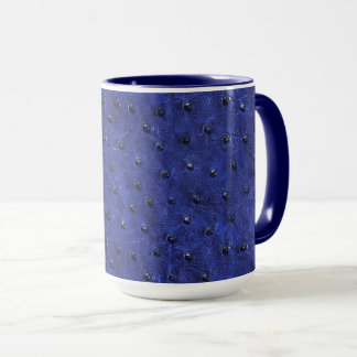 Mug Impression de peau d'autruche