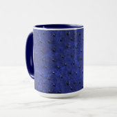 Mug Impression de peau d'autruche (Devant gauche)
