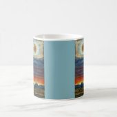 Mug impression de peinture de comète (Centre)