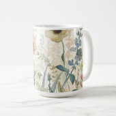 Mug Impression de prairie douce - Aquarelle murale bot (Devant droit)