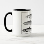 Mug Impression de reproduction de Truite & Saumon 1700 (Gauche)