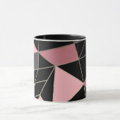 Mug Impression de triangles géométriques modernes abst (Centre)
