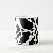 Mug Impression de vache noire et blanche (Centre)
