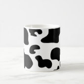 Mug Impression de vache noire et blanche (Centre)