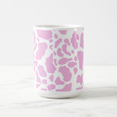 Mug Impression de vache rose (Centre)