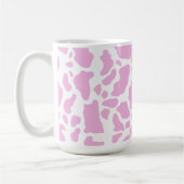 Mug Impression de vache rose (Gauche)