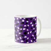 Mug Impression De Vache Sur Purple, (Devant droit)