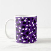 Mug Impression De Vache Sur Purple, (Gauche)
