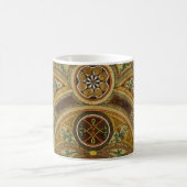 Mug Impression décorative ancienne en bois (Centre)