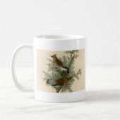 Mug Impression d'oiseau de John James Audubon Jaseur b (Gauche)