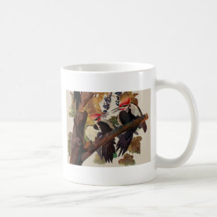 Mug Impression d'oiseau Pic à tête rouge de John James