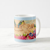 Mug impression d'oiseaux et de baies (Devant droit)