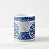 Mug Impression d'ornement floral classique (Centre)