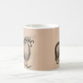 Mug Impression du 19e siècle Bélier Dorset (Centre)