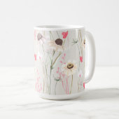 Mug Impression du pays du chalet de prairie (Devant droit)