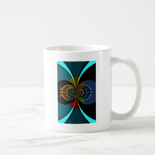 Mug Impression d'une éclatement de couleur Abstraite (Droite)