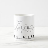 Mug Impression d'une masse de mots peptidique (Centre)