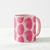 Mug Impression en bloc de coquille de saint Jacques, F (Devant droit)