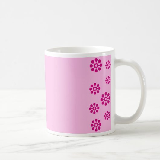 Mug Impression florale (Droite)