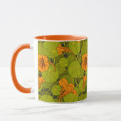 Mug Impression florale du Nasturtium victorien 1896 (Gauche)