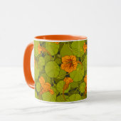 Mug Impression florale du Nasturtium victorien 1896 (Devant gauche)