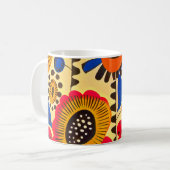 Mug Impression florale du patrimoine mexicain (Devant gauche)