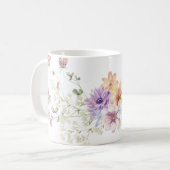 Mug Impression florale illustrée à la main (Devant gauche)