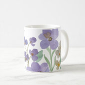 Mug Impression florale illustrée à la main (Devant droit)