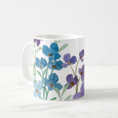 Mug Impression florale illustrée à la main (Devant gauche)