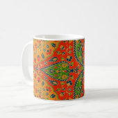 Mug Impression florale persane décorative (Devant gauche)