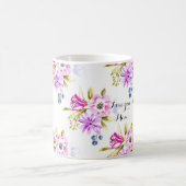 Mug Impression florale peu précise moderne (Centre)