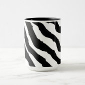 Mug Impression fourrure de zèbre (Centre)