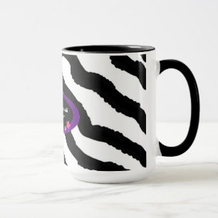 Mug Impression fourrure de zèbre pour 60e anniversaire