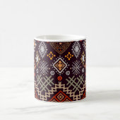 Mug Impression géométrique Boho d'art tribal (Centre)