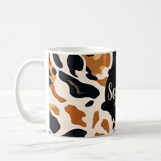 Mug Impression Giraffe personnalisable (Gauche)