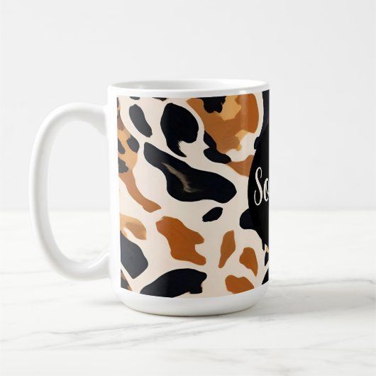Mug Impression Giraffe personnalisable (Gauche)