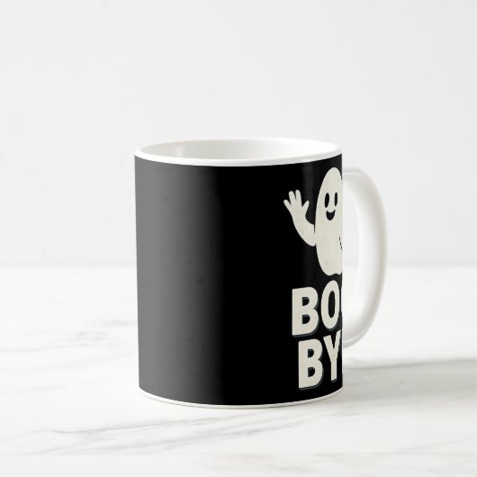 Mug Impression graphique Boo Bye Ghost Halloween (Devant droit)