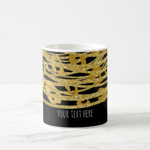 Mug Impression guépard Glamour Doré Impression Animaux