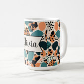 Mug Impression guépard personnalisée (Devant droit)