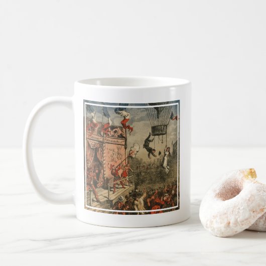Mug Impression Humoristique D'Un Interprète Théâtral (Avec donut)