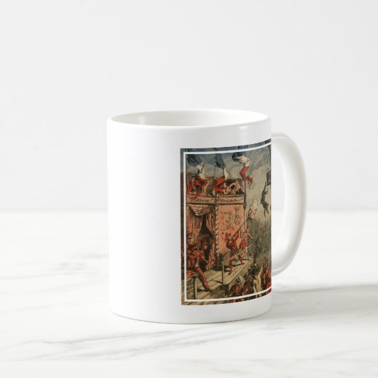 Mug Impression Humoristique D'Un Interprète Théâtral (Devant droit)