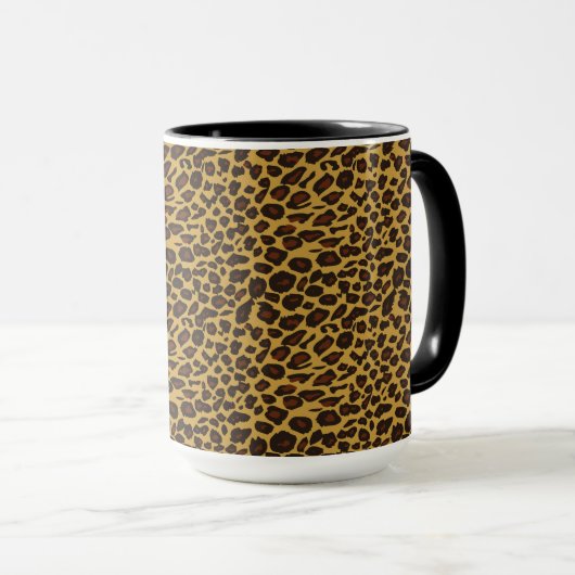 Mug Impression léopard (Devant droit)