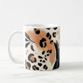 Mug Impression léopard d'animal exotique peint de mani (Gauche)