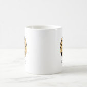 Mug Impression léopard initiale o minuscule et nom (Centre)