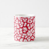 Mug Impression léopard rouge et blanc  (Centre)