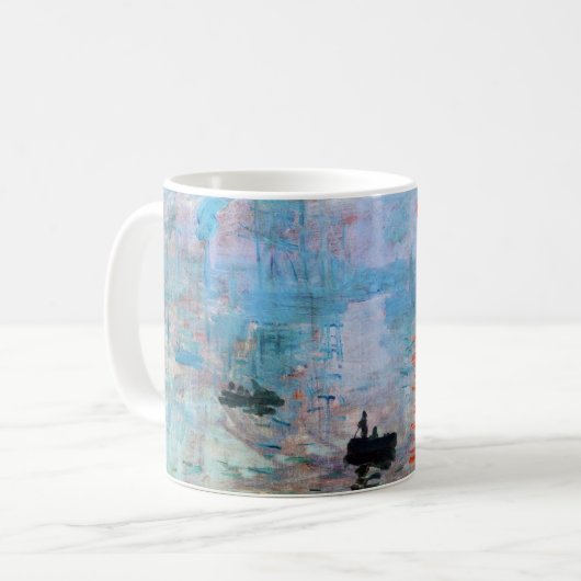 Mug Impression, lever de soleil par Claude Monet (Devant gauche)