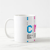 Mug Impression manuscrite CMYK Graphic Designer (Gauche)